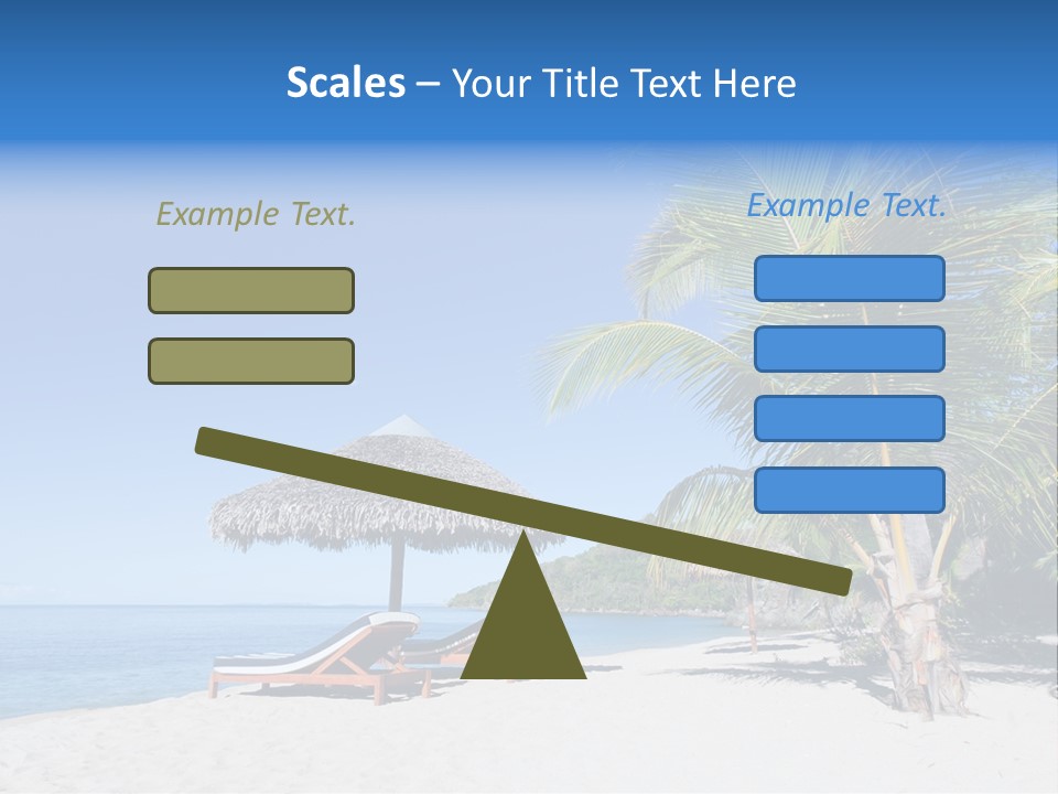 Paradise Beach Coast PowerPoint Template