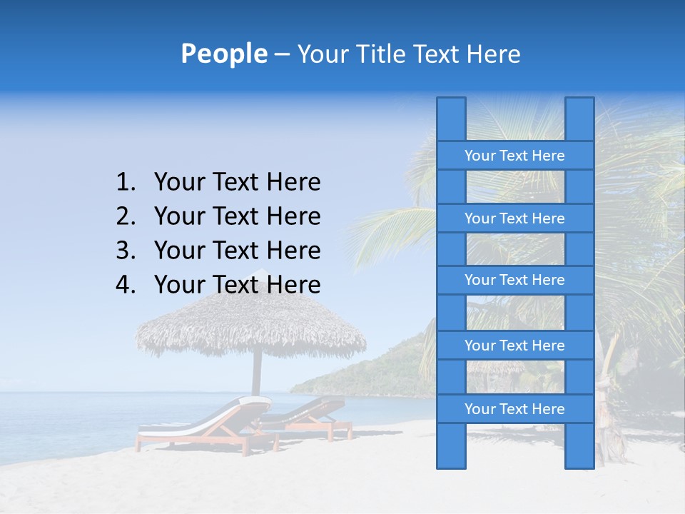 Paradise Beach Coast PowerPoint Template