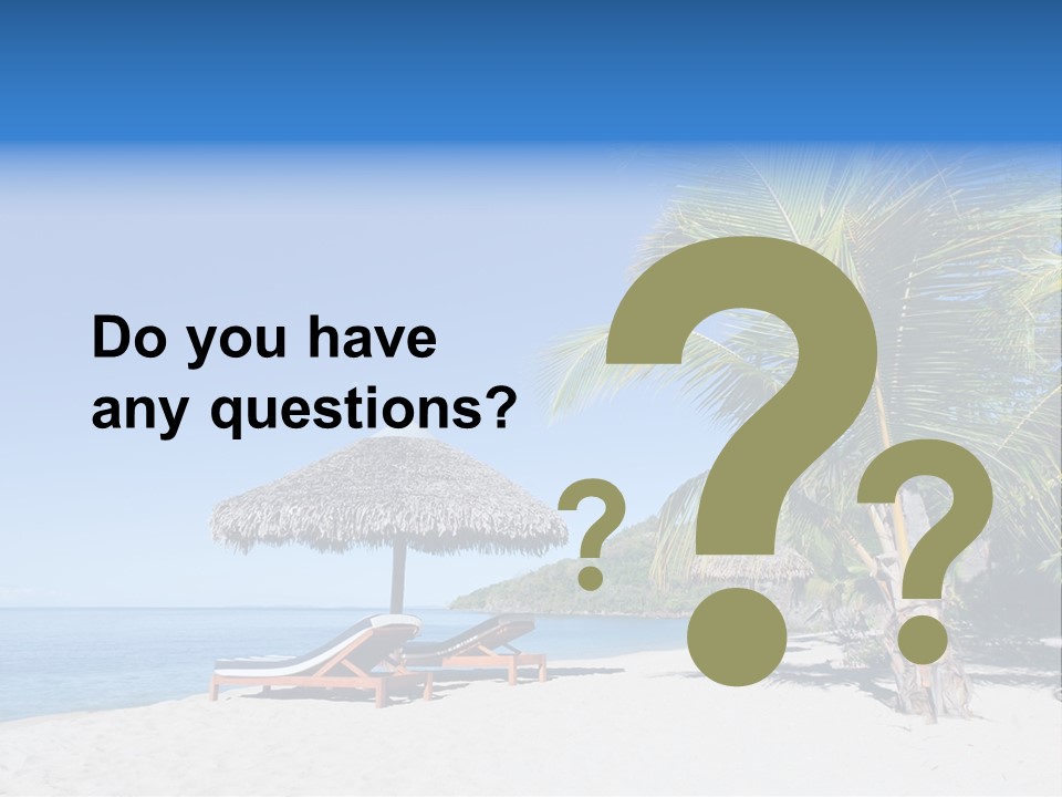 Paradise Beach Coast PowerPoint Template