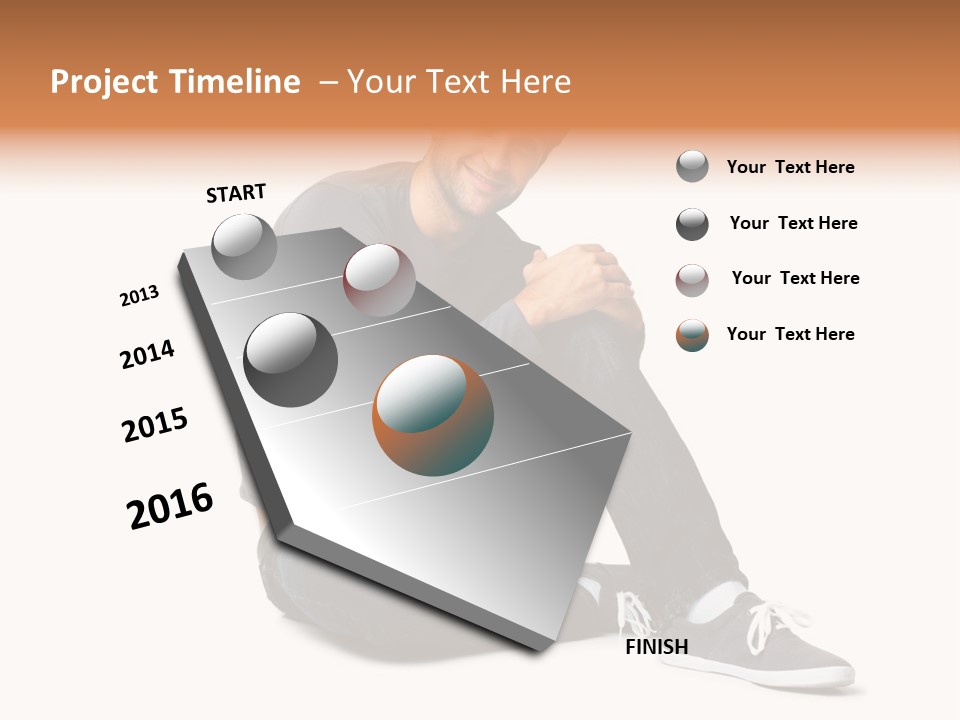 Beautiful Cute Sky PowerPoint Template