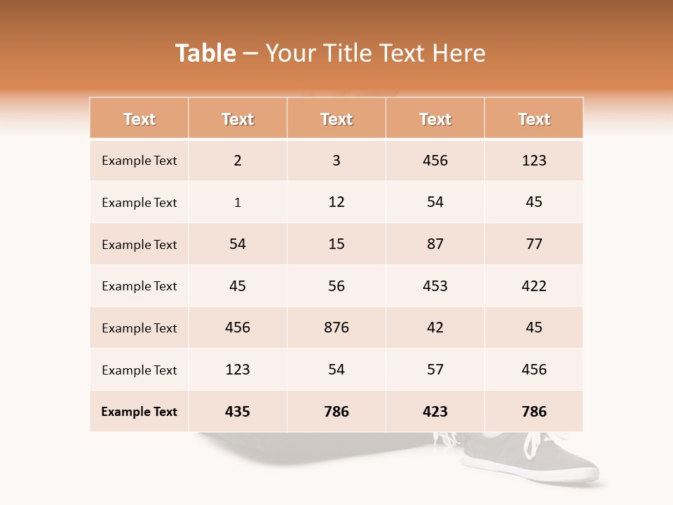 Beautiful Cute Sky PowerPoint Template
