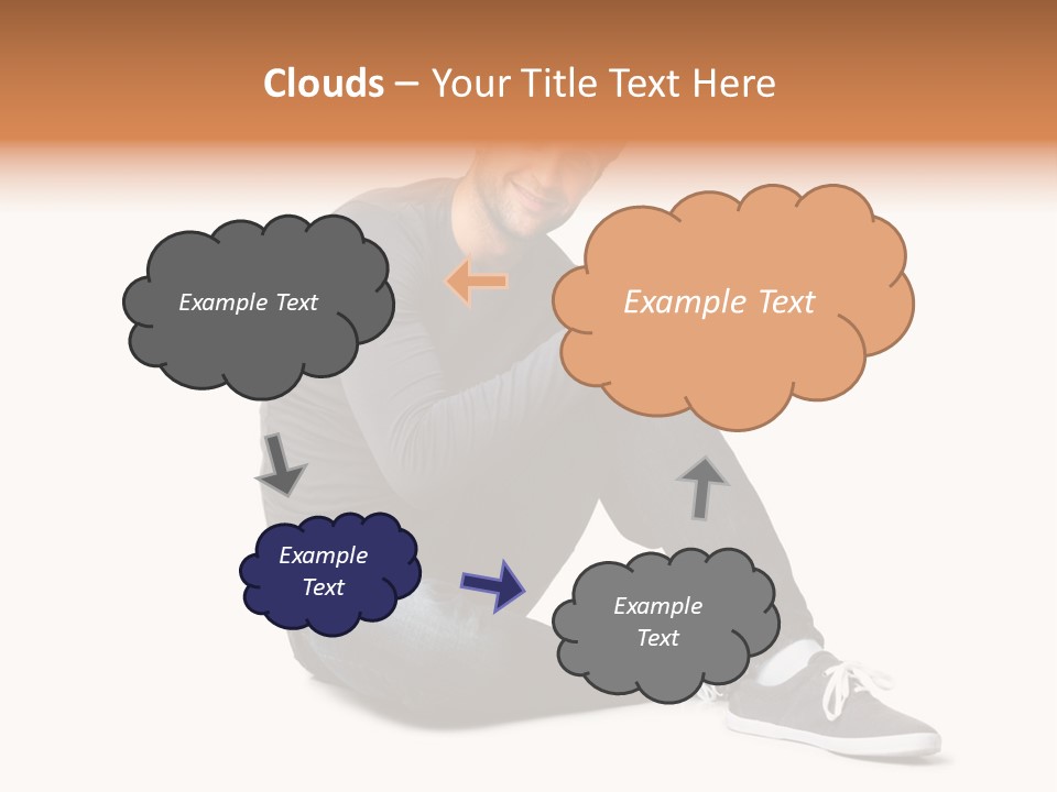 Beautiful Cute Sky PowerPoint Template