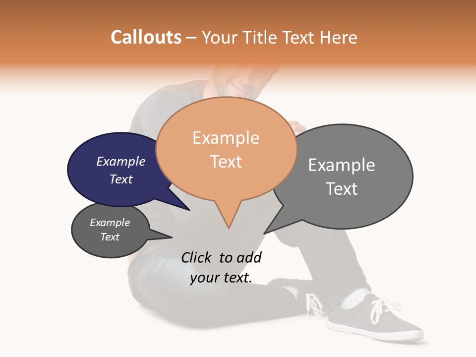 Beautiful Cute Sky PowerPoint Template