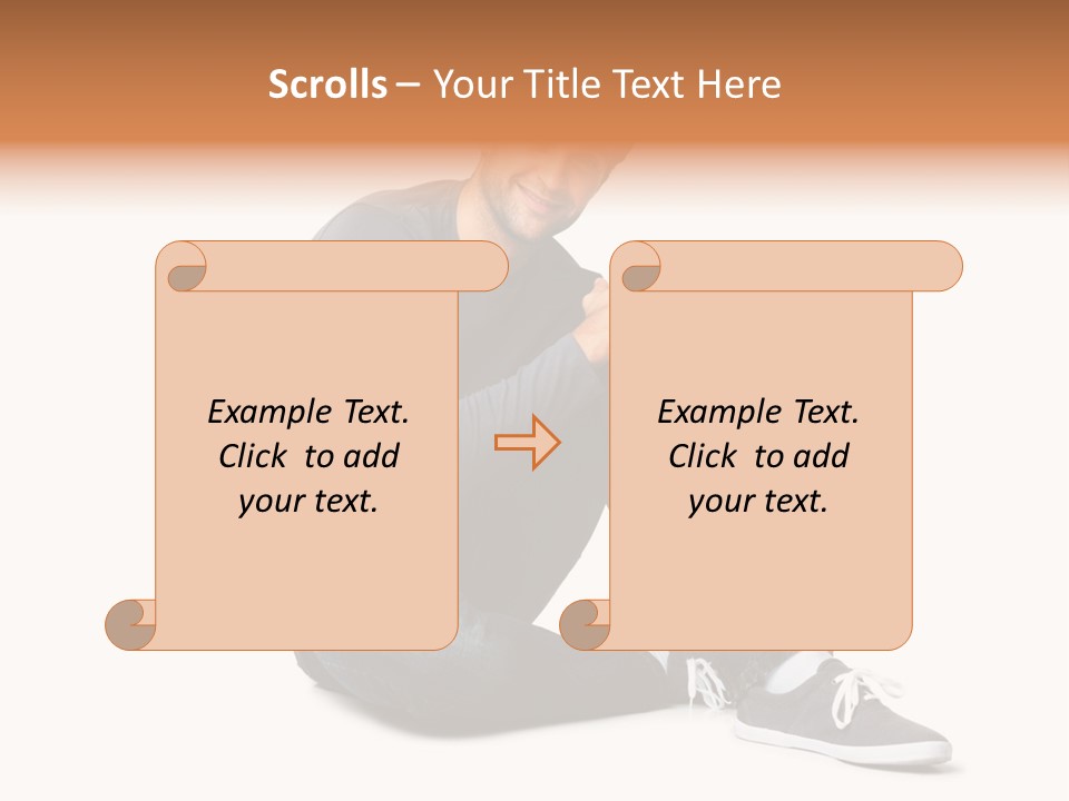 Beautiful Cute Sky PowerPoint Template