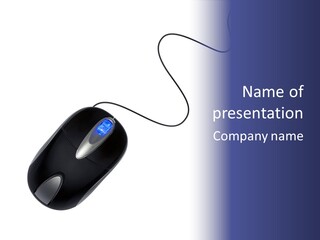 Background Electronic Manipulator PowerPoint Template