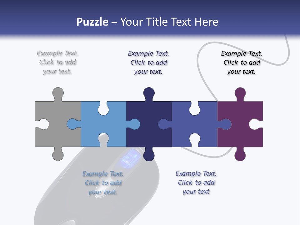 Background Electronic Manipulator PowerPoint Template
