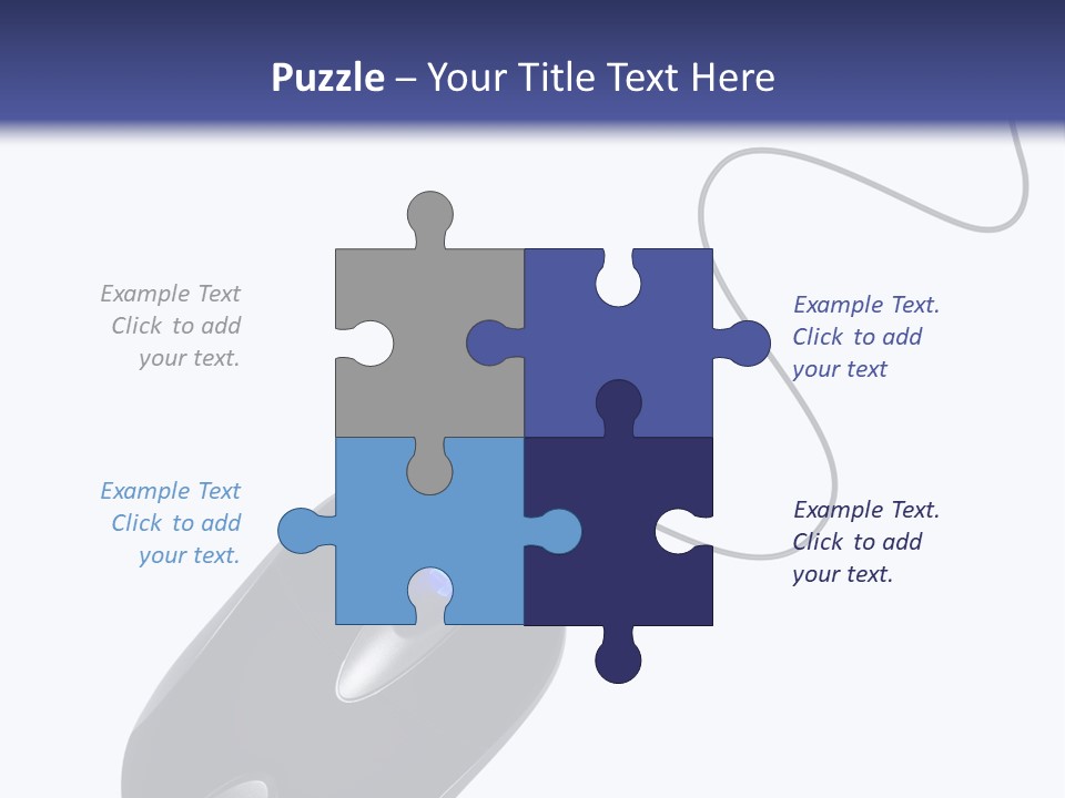 Background Electronic Manipulator PowerPoint Template
