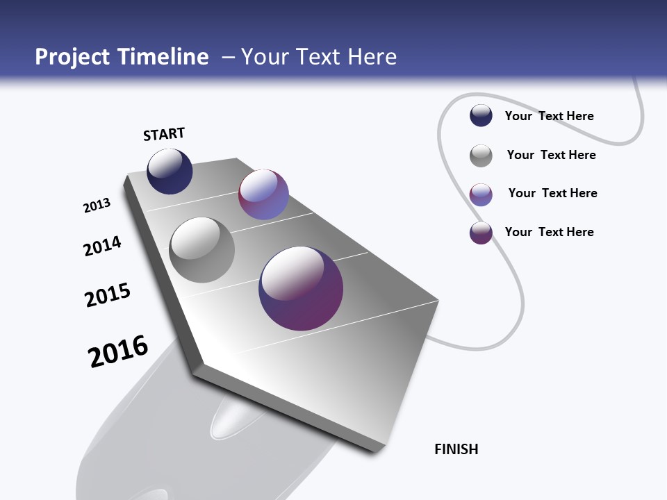 Background Electronic Manipulator PowerPoint Template