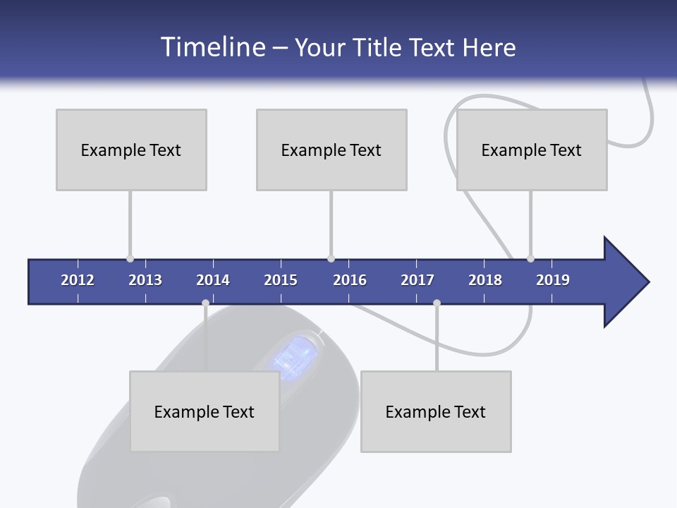 Background Electronic Manipulator PowerPoint Template