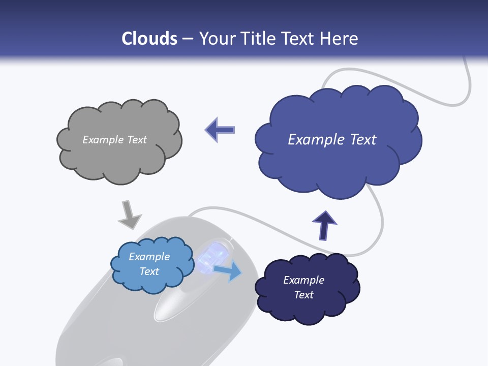Background Electronic Manipulator PowerPoint Template