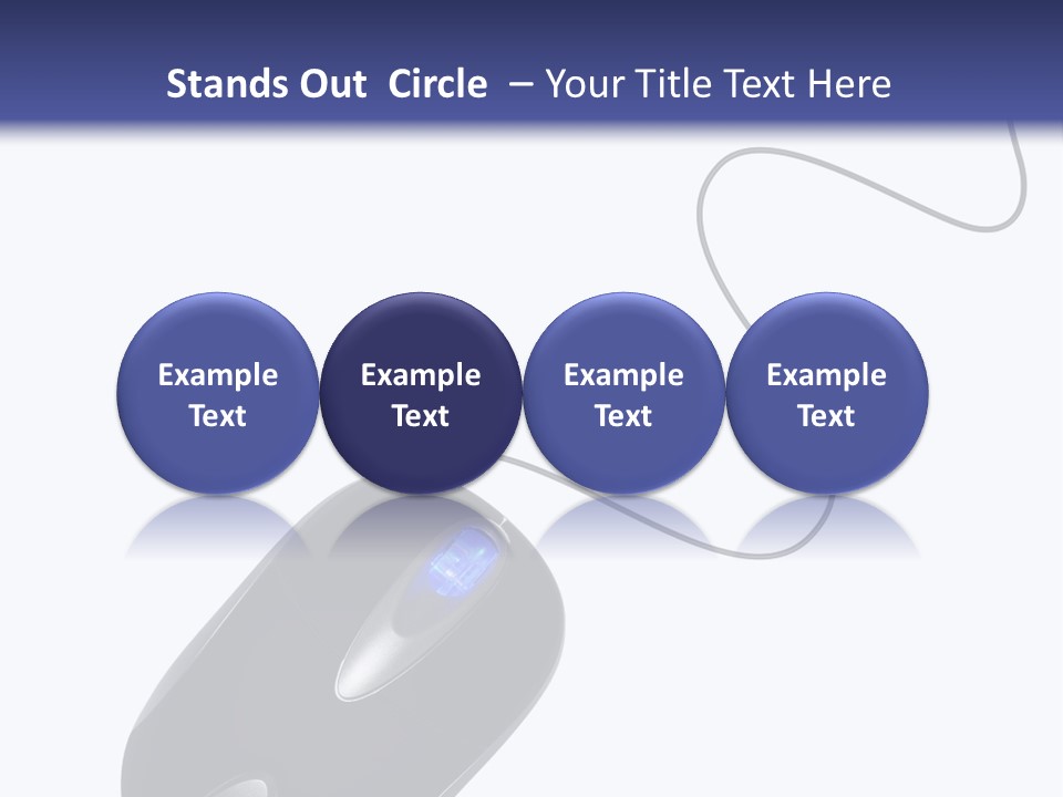 Background Electronic Manipulator PowerPoint Template