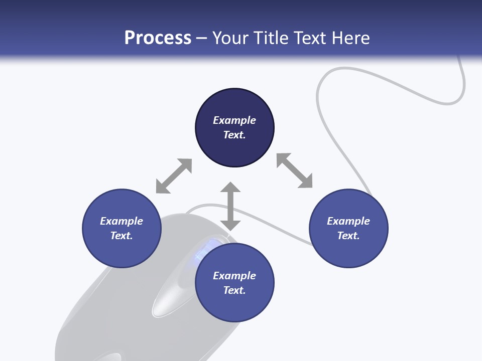 Background Electronic Manipulator PowerPoint Template