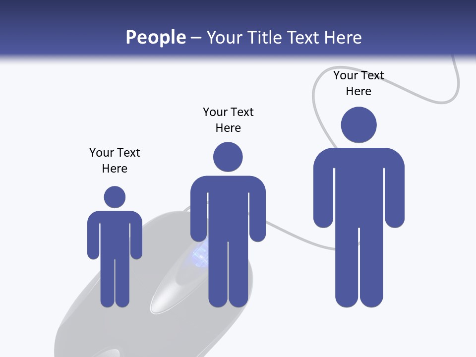 Background Electronic Manipulator PowerPoint Template