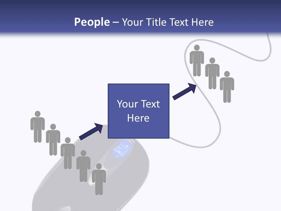 Background Electronic Manipulator PowerPoint Template