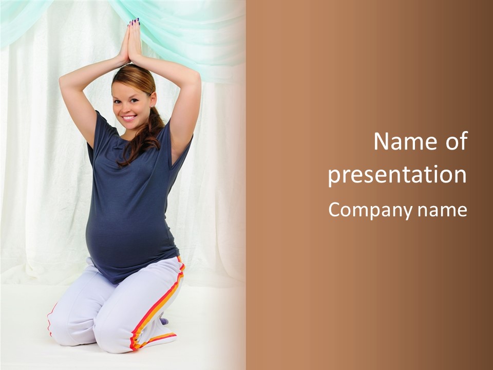 Gymnastics Love People PowerPoint Template