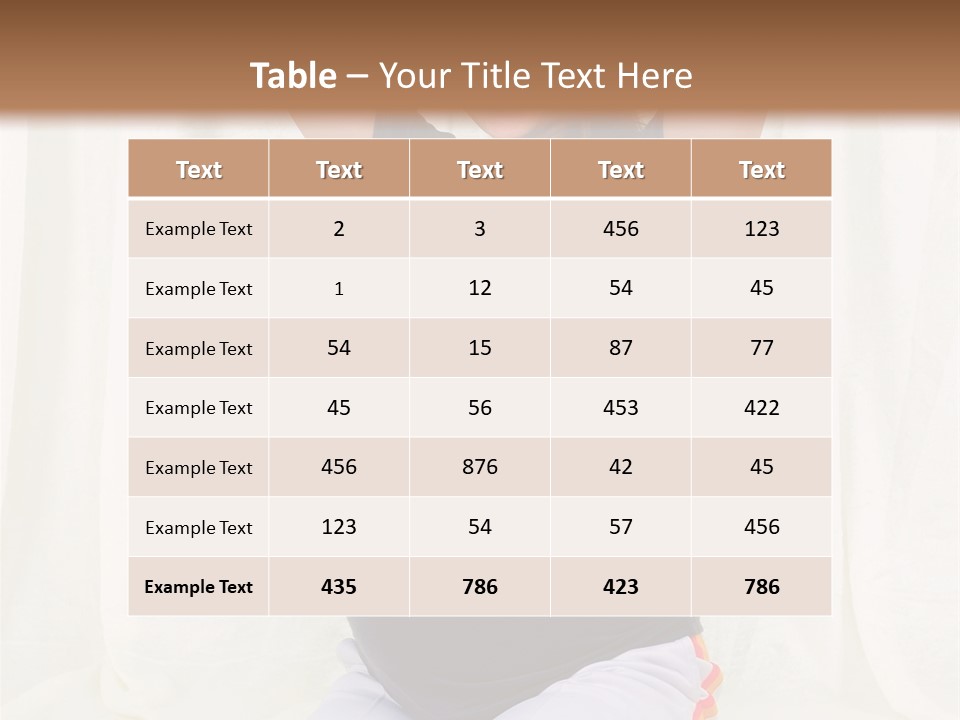 Gymnastics Love People PowerPoint Template