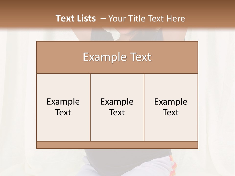 Gymnastics Love People PowerPoint Template