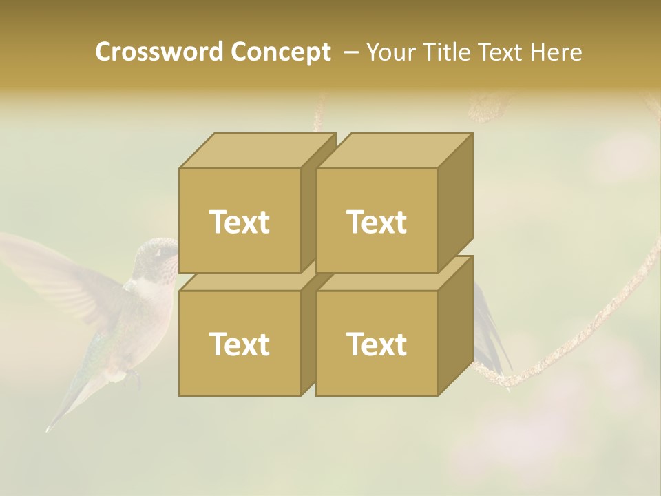 Beautiful Cute Sky PowerPoint Template