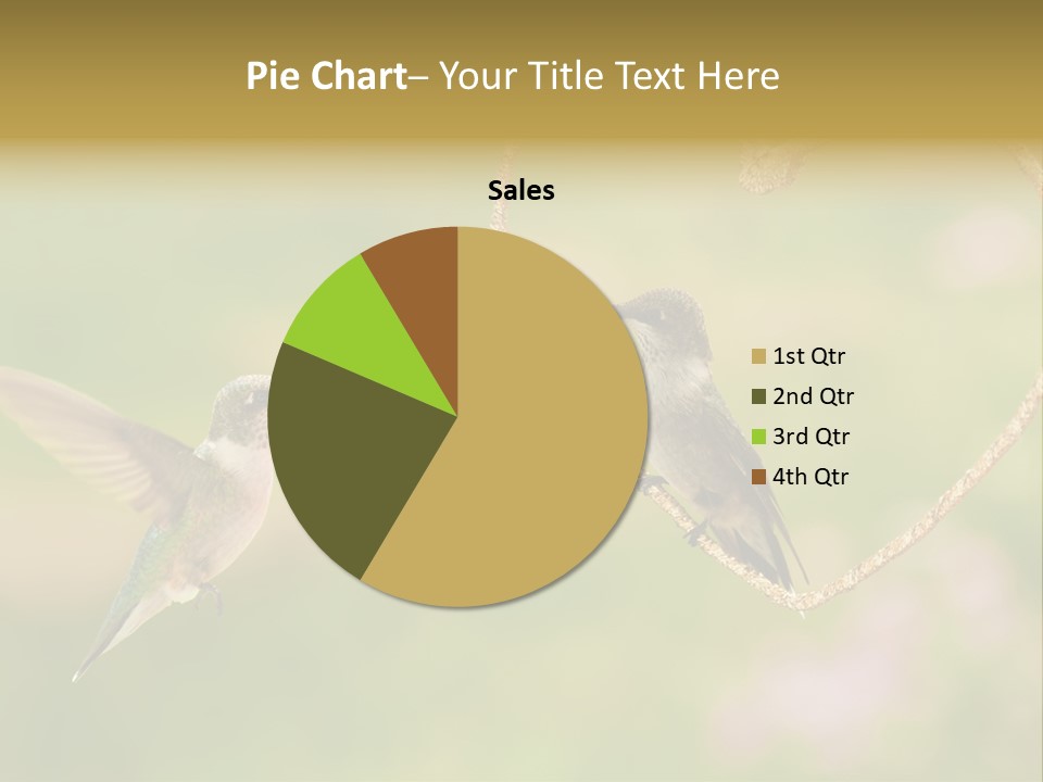 Beautiful Cute Sky PowerPoint Template