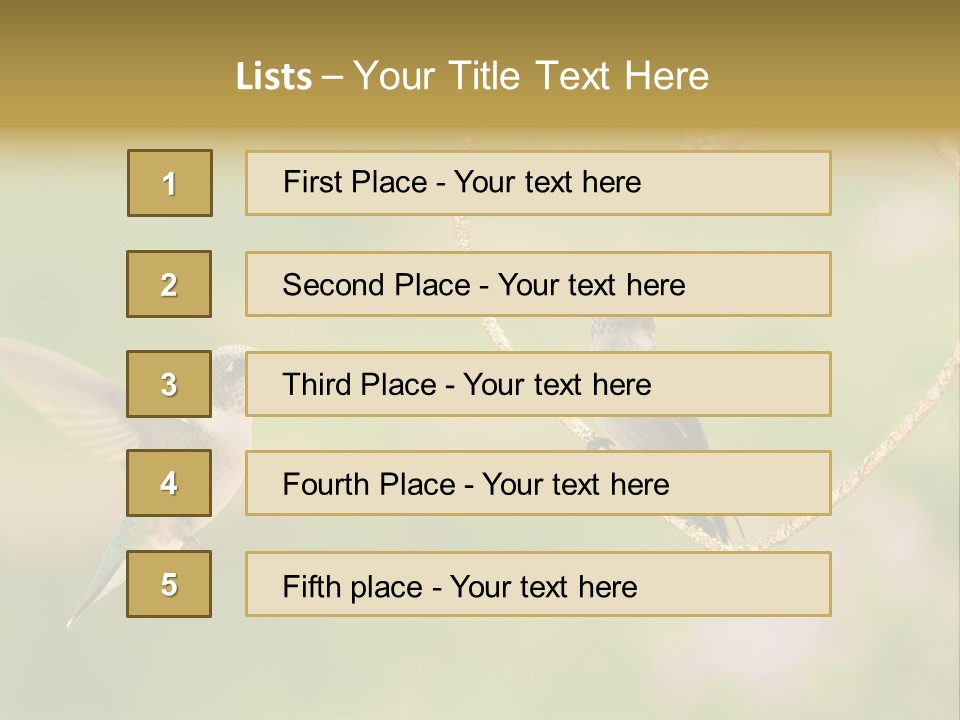 Beautiful Cute Sky PowerPoint Template