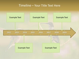 Beautiful Cute Sky PowerPoint Template