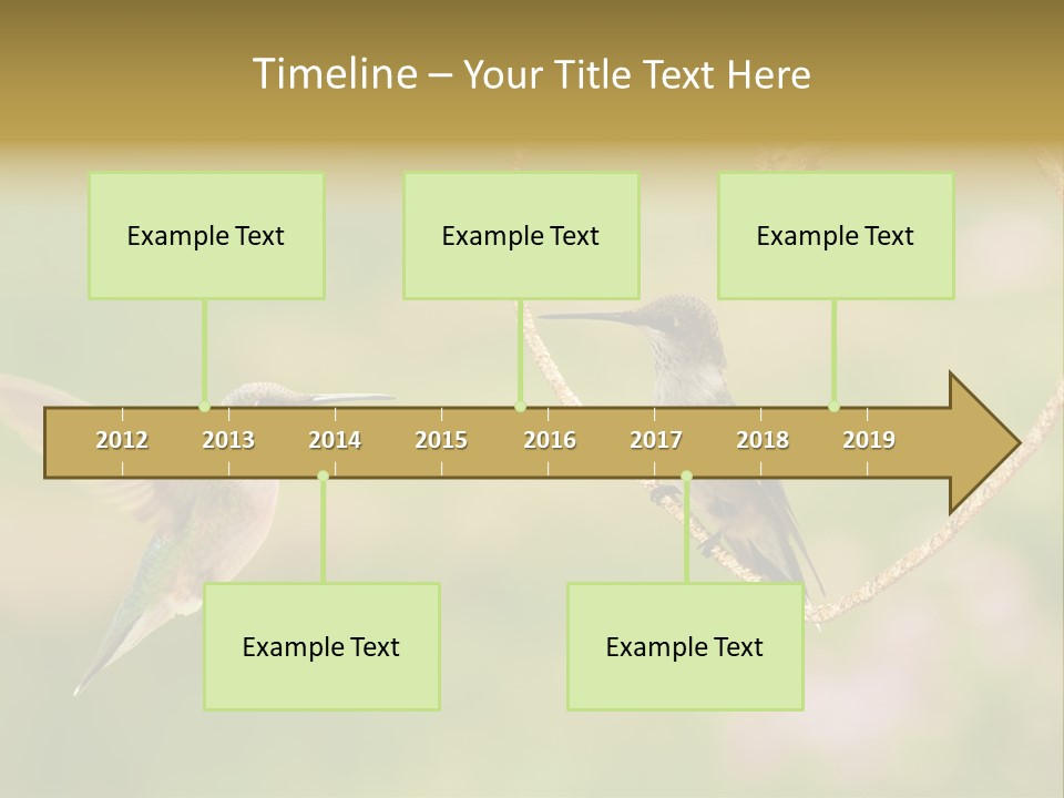Beautiful Cute Sky PowerPoint Template