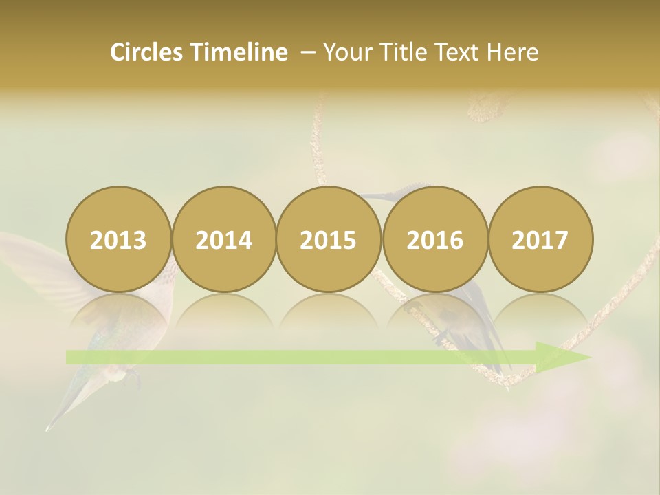 Beautiful Cute Sky PowerPoint Template