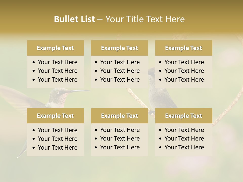Beautiful Cute Sky PowerPoint Template
