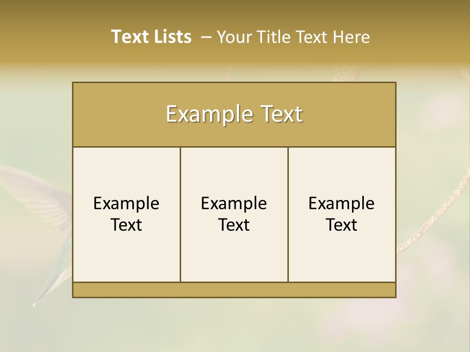 Beautiful Cute Sky PowerPoint Template