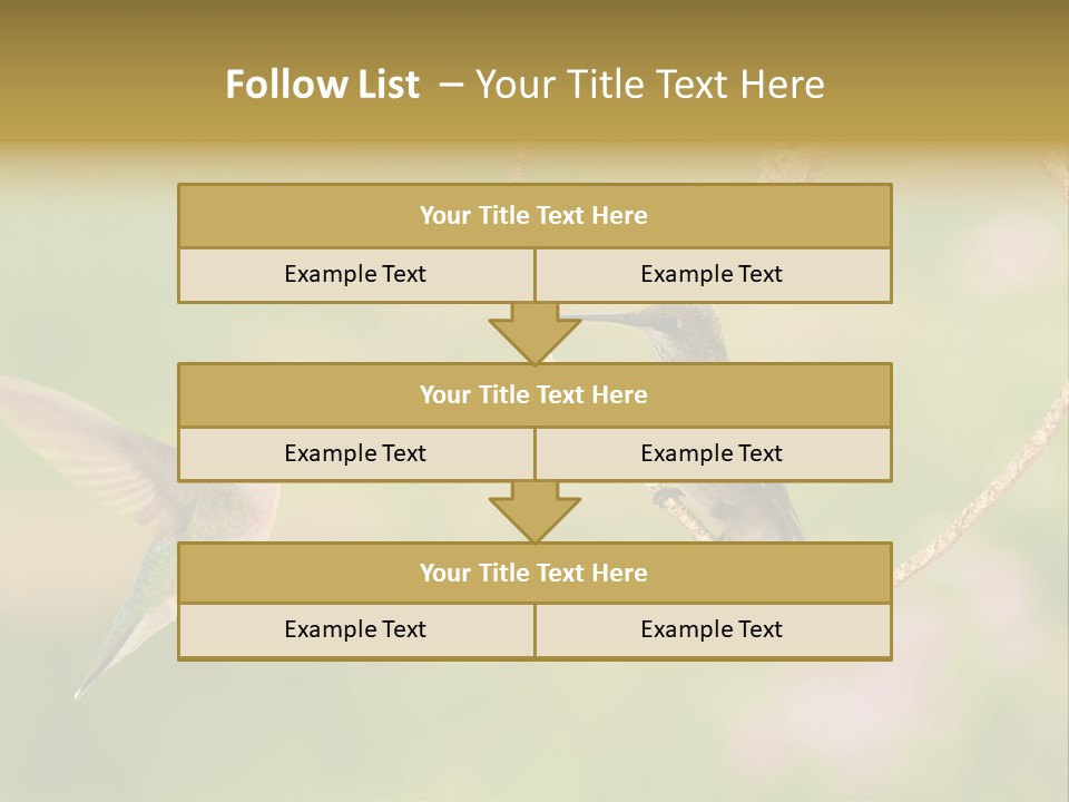 Beautiful Cute Sky PowerPoint Template
