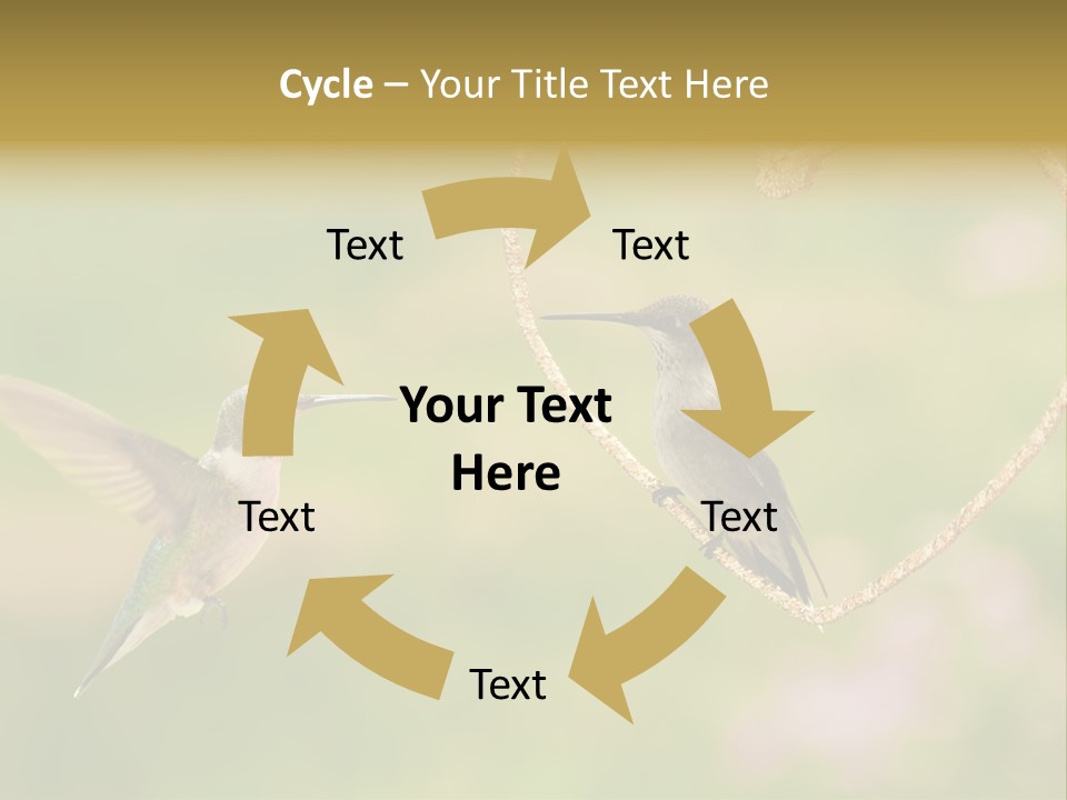 Beautiful Cute Sky PowerPoint Template