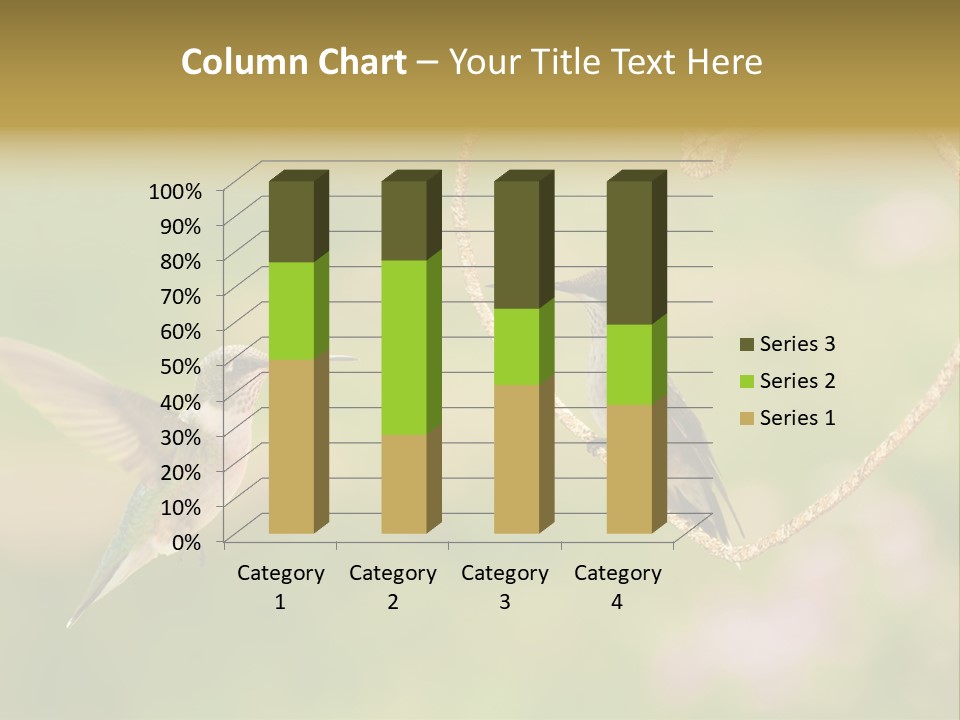 Beautiful Cute Sky PowerPoint Template