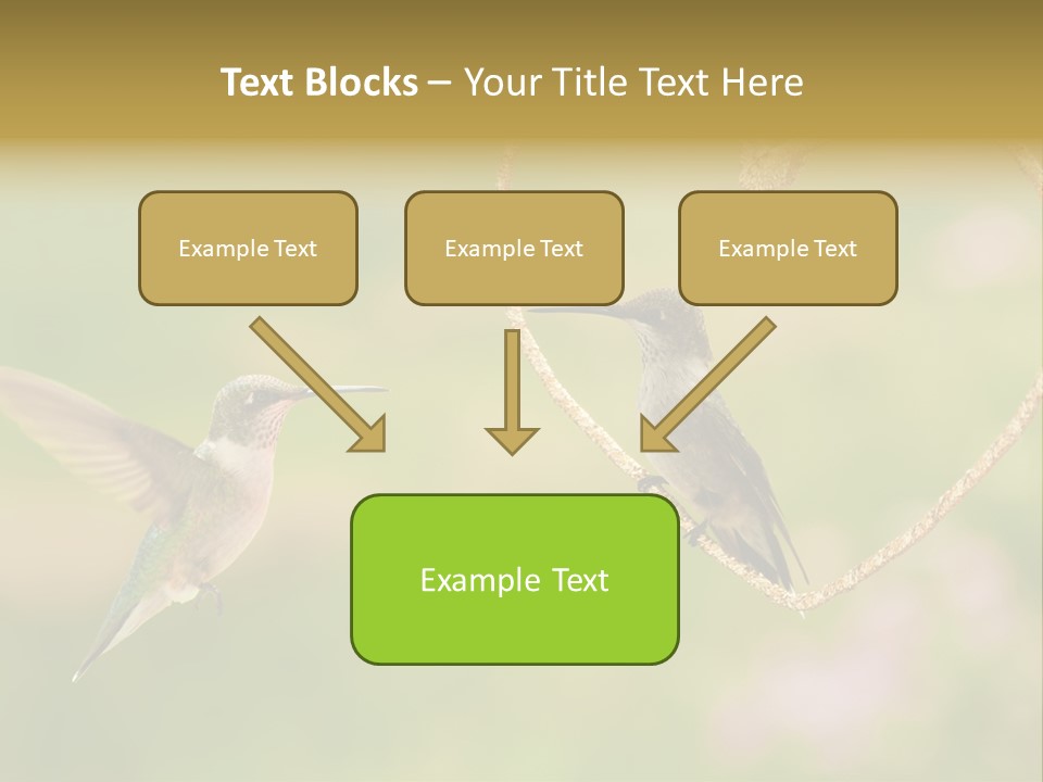 Beautiful Cute Sky PowerPoint Template