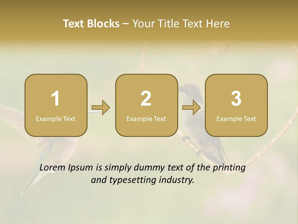 Beautiful Cute Sky PowerPoint Template