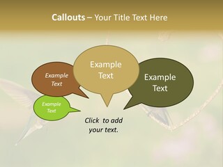 Beautiful Cute Sky PowerPoint Template