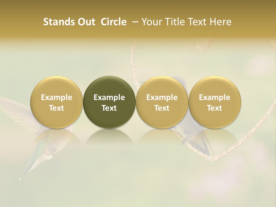 Beautiful Cute Sky PowerPoint Template