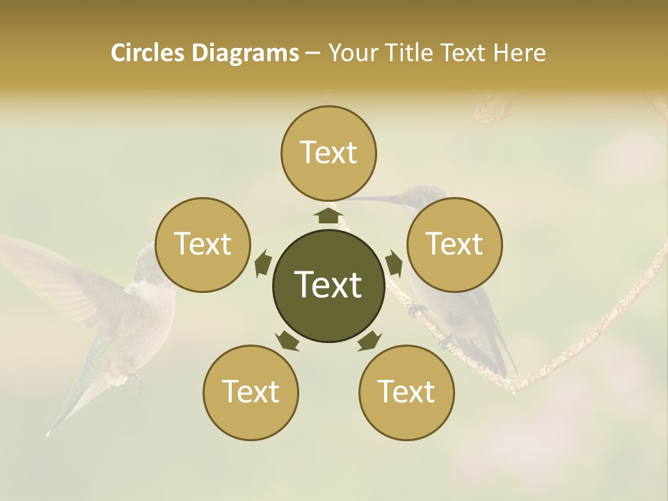 Beautiful Cute Sky PowerPoint Template