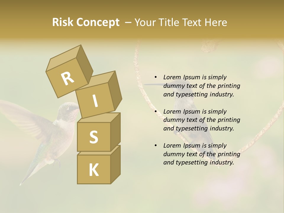 Beautiful Cute Sky PowerPoint Template