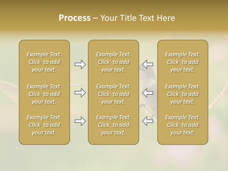 Beautiful Cute Sky PowerPoint Template