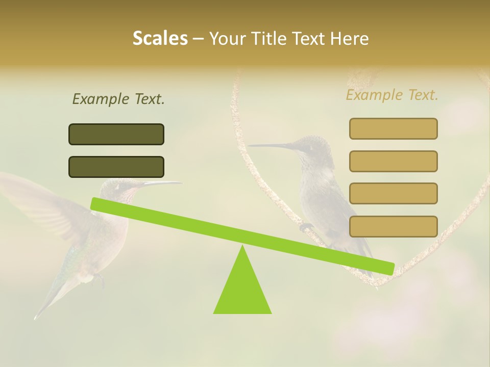 Beautiful Cute Sky PowerPoint Template