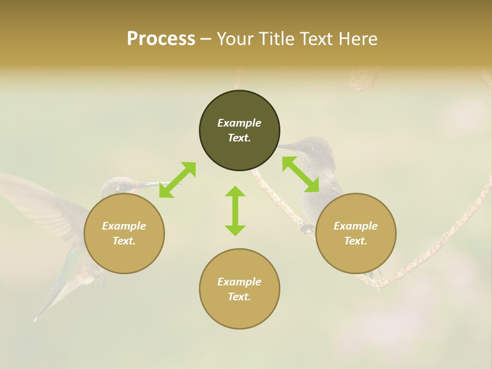 Beautiful Cute Sky PowerPoint Template