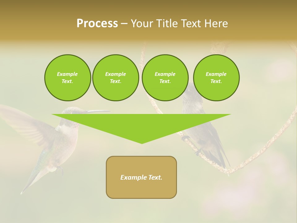 Beautiful Cute Sky PowerPoint Template
