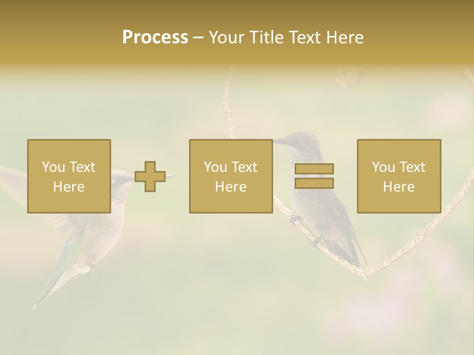 Beautiful Cute Sky PowerPoint Template