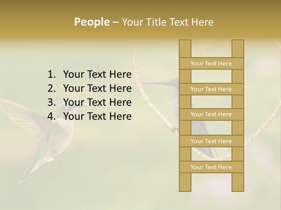 Beautiful Cute Sky PowerPoint Template