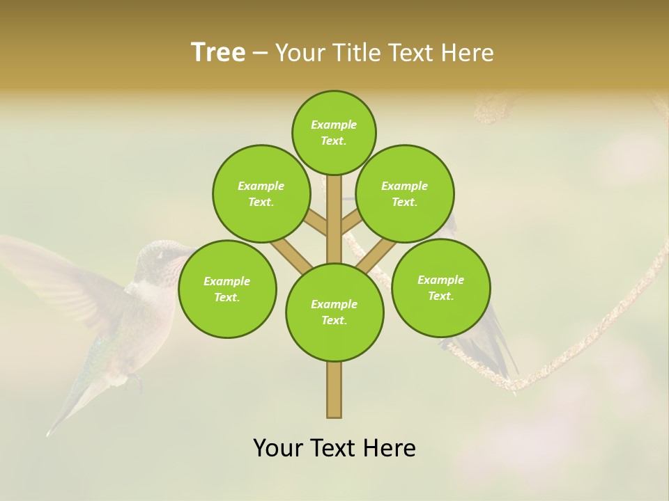 Beautiful Cute Sky PowerPoint Template