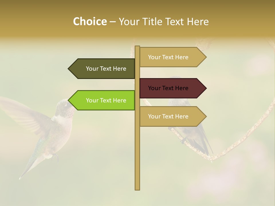 Beautiful Cute Sky PowerPoint Template
