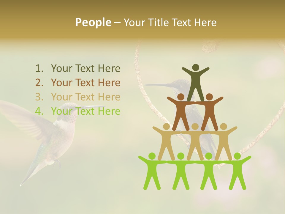 Beautiful Cute Sky PowerPoint Template