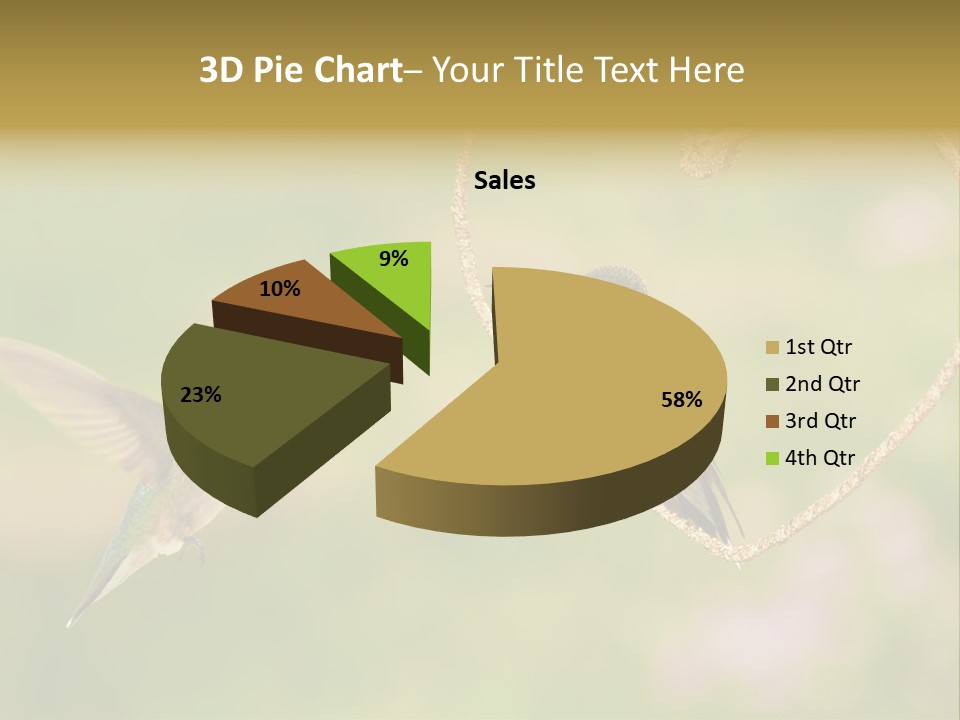 Beautiful Cute Sky PowerPoint Template