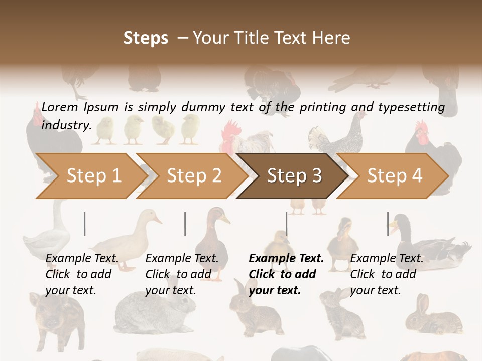 Snail Beautiful Fry PowerPoint Template