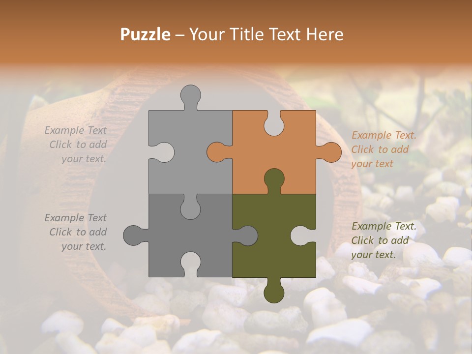 Yellow Fish Cichlid PowerPoint Template